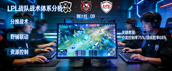 电竞战队战术体系分析图片 - LPL战队比赛画面